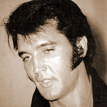 Elvis talks to the media, 1969