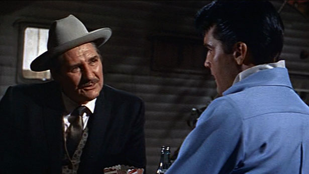 Pat Buttram is Harry and Elvis Presley is Charlie in 1964's ROUSTABOUT (Paramount)